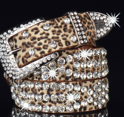Leopard Print Belt