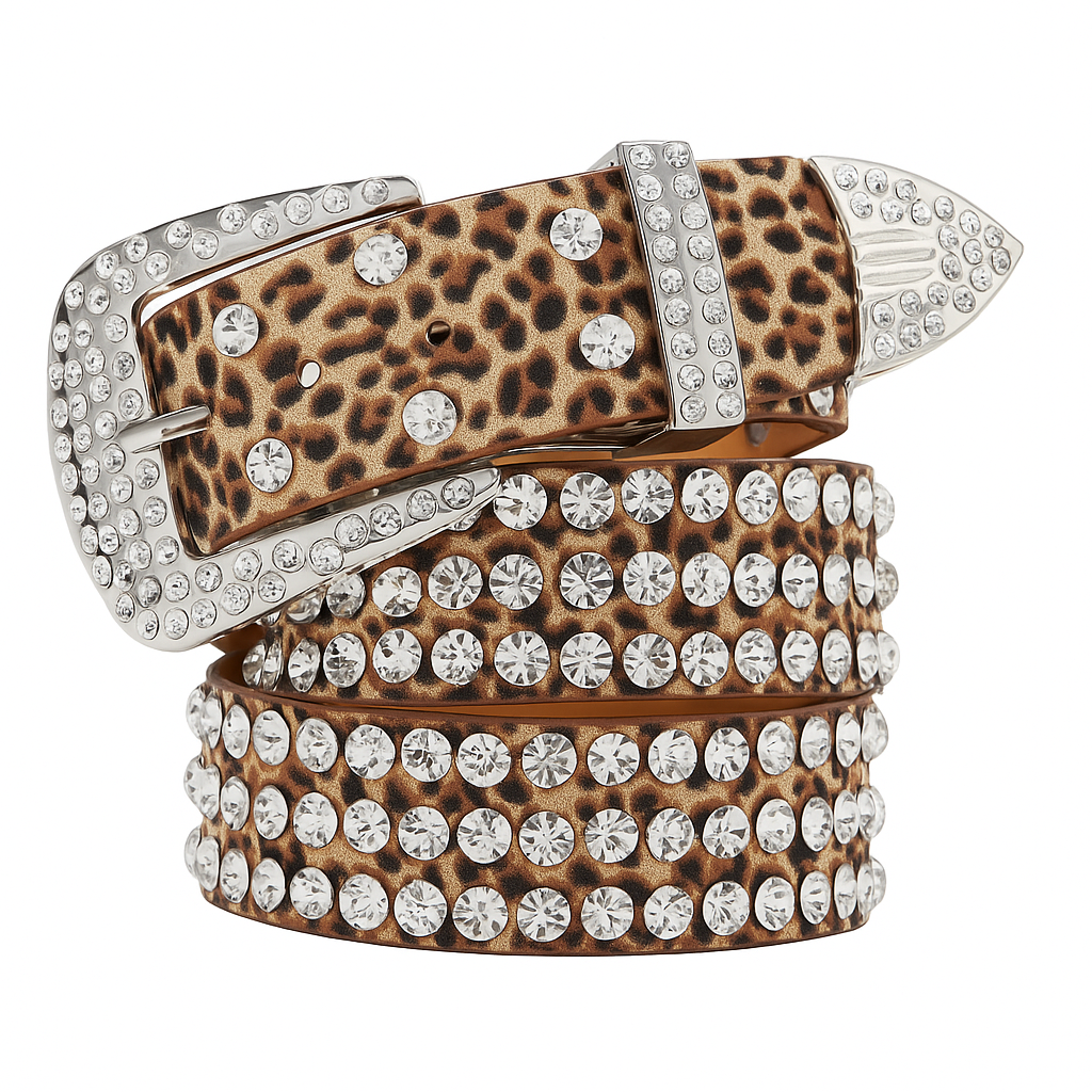 Leopard Print Belt